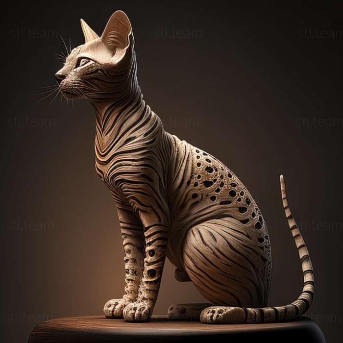 Egyptian Mau cat